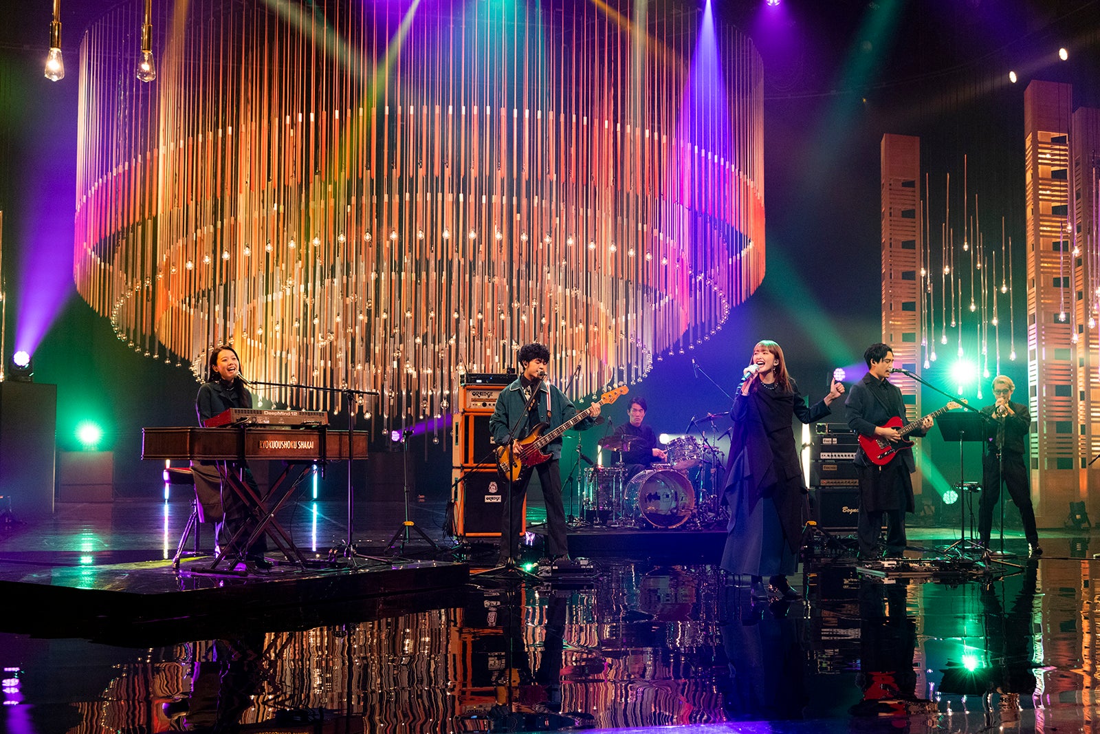 緑黄色社会（C）NHK