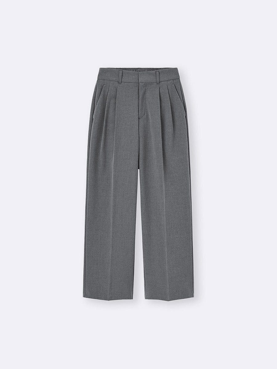 GU タックワイドパンツ GUのタックワイドパンツ