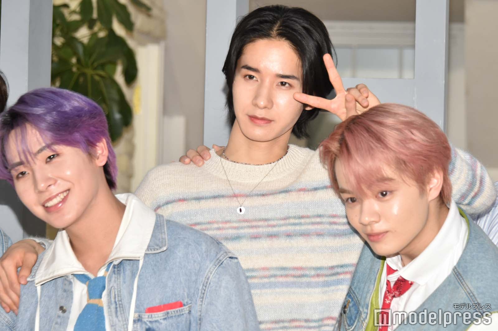 川尻蓮、佐藤景瑚、鶴房汐恩 （C）モデルプレス