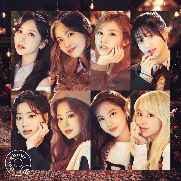 TWICE「Doughnut」(12月15日発売)ONCE JAPAN限定盤(提供写真)