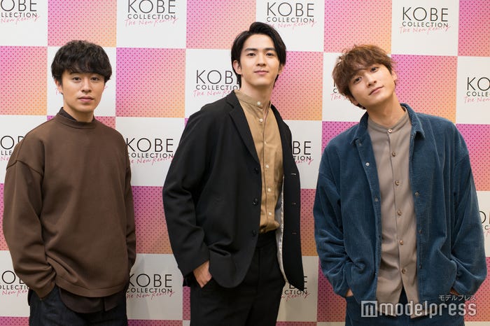 (左から)富田健太郎、甲斐翔真、小関裕太 (C)モデルプレス