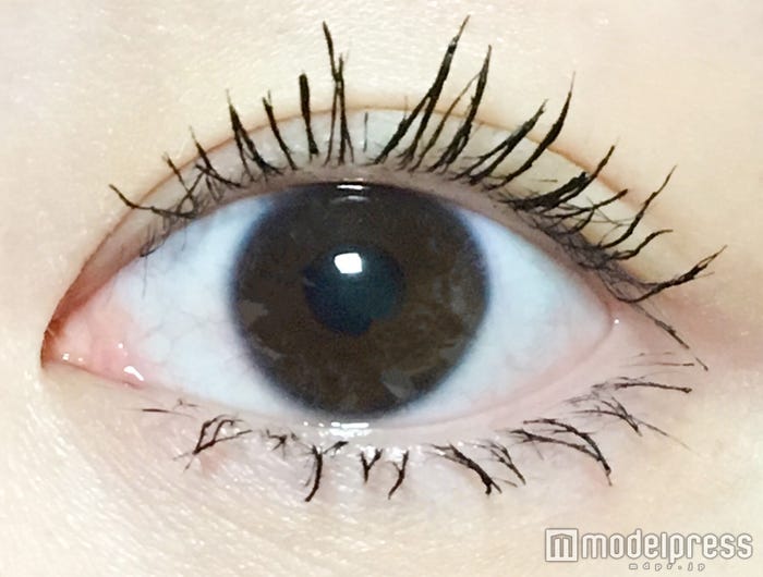 オーバーに4、5回重ねて塗っても先端はセパレート/写真:るん(C)モデルプレス