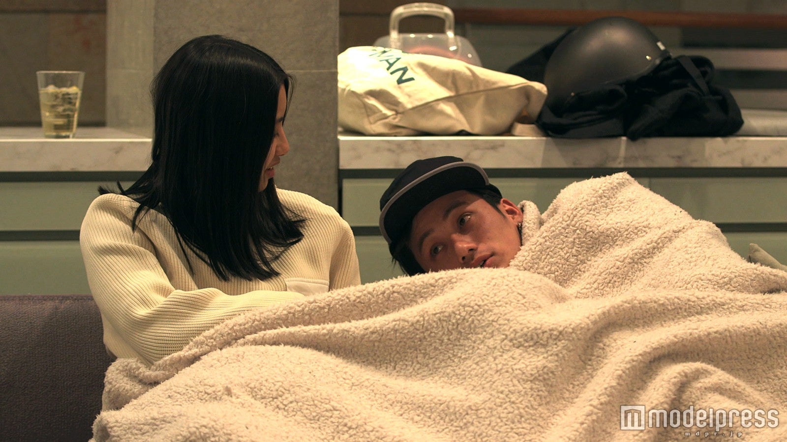 みのり、達也『TERRACE HOUSE BOYS ＆ GIRLS IN THE CITY』24th WEEK（C）フジテレビ／イースト・エンタテインメント