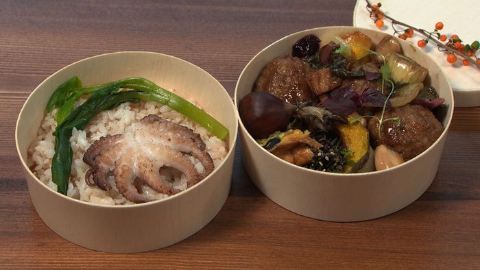 細川芙美さんのお弁当(写真提供:関西テレビ)