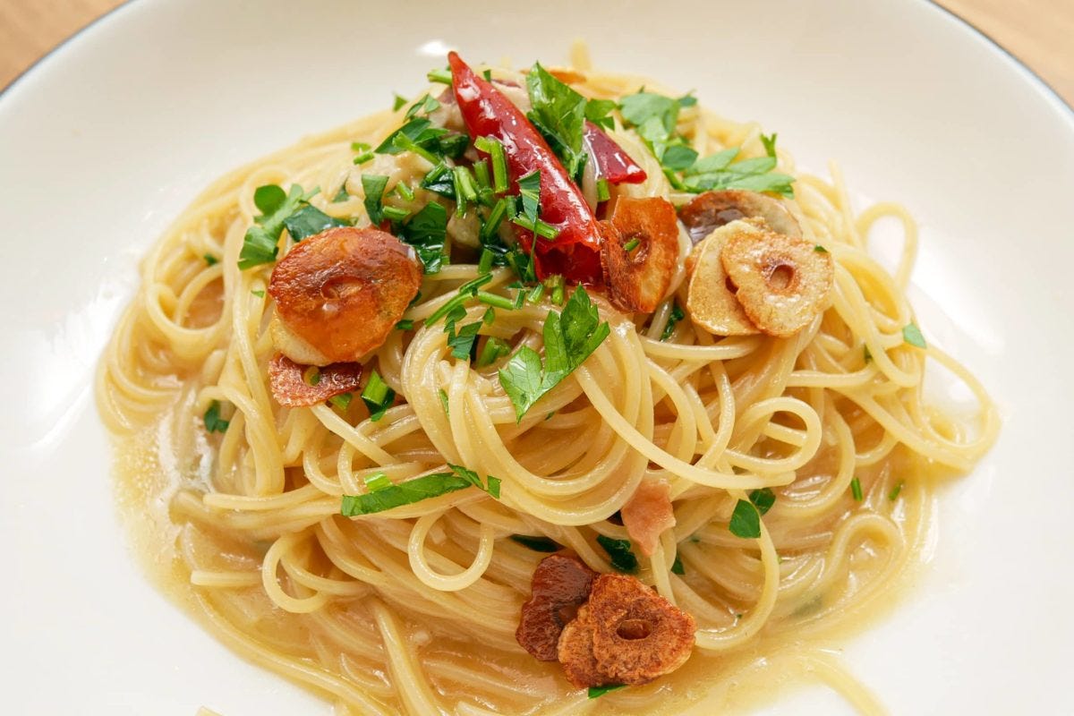 最高のペペロンチーノ