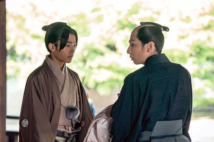 寺田心、生田斗真「べらぼう~蔦重栄華乃夢噺~」第2話(C)NHK