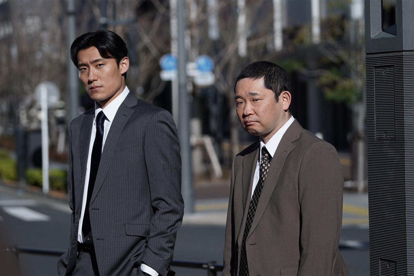 松谷鷹也、今野浩喜「ボーダレス～広域移動捜査隊～」第1話（C）テレビ朝日