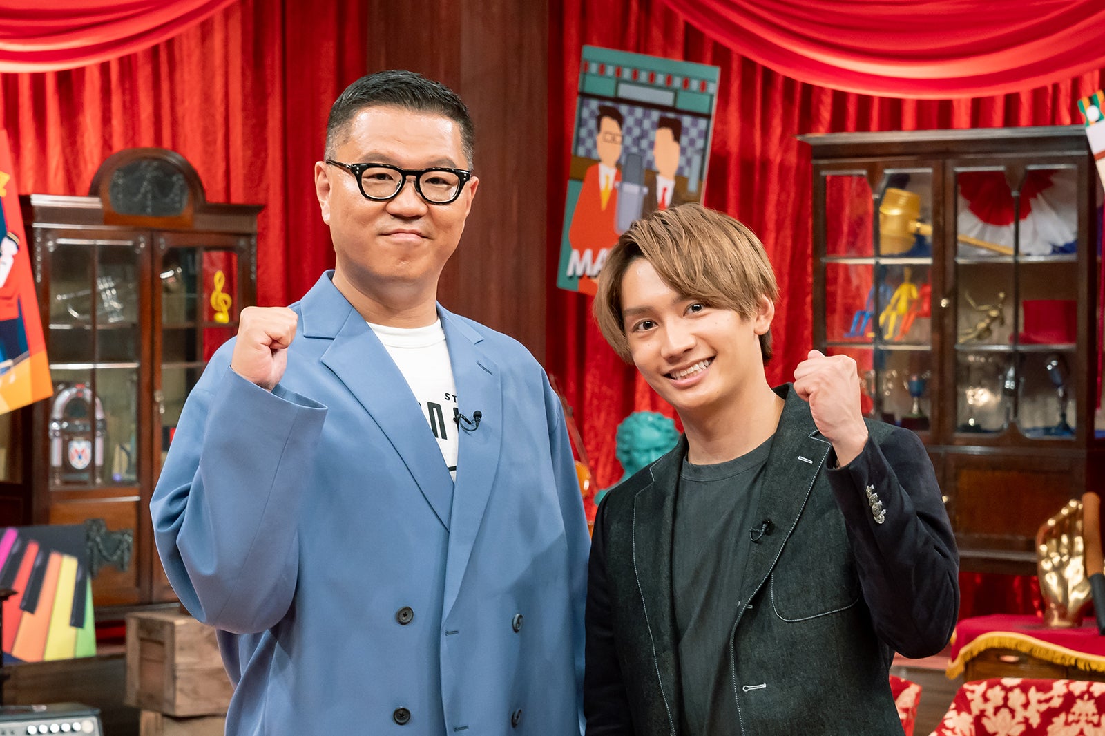 シソンヌ長谷川忍＆なにわ男子・藤原丈一郎、初MCタッグ「別の