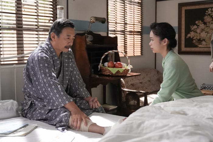 生瀬勝久、趣里「ブギウギ」第103話(C)NHK