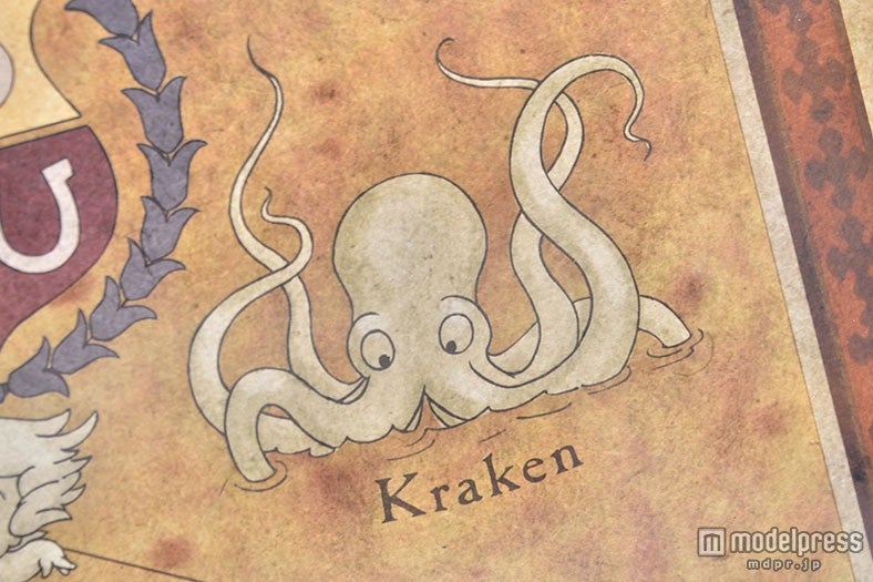 3種類の客室共通／ミッキー達の航海の軌跡が描かれた海図