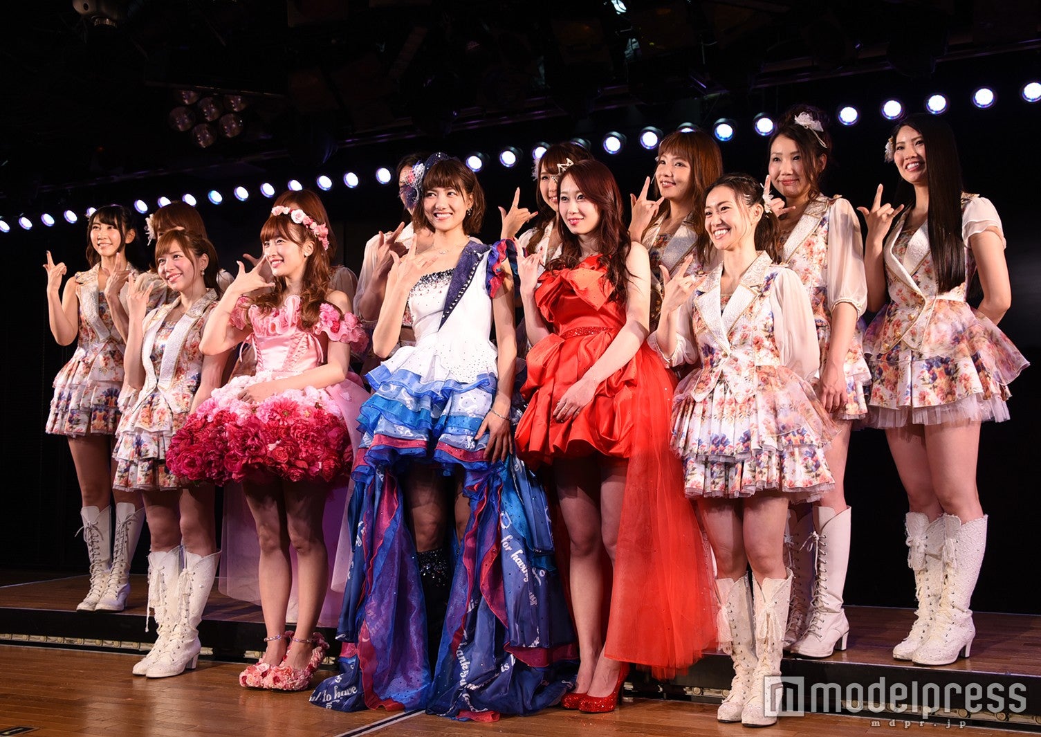 「AKB48劇場　チームK　2期生　10周年記念特別公演」出演者（C）モデルプレス