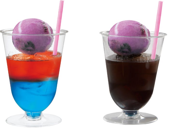 ぐるぐるなぞドリンク/画像提供:B-R サーティワン アイスクリーム