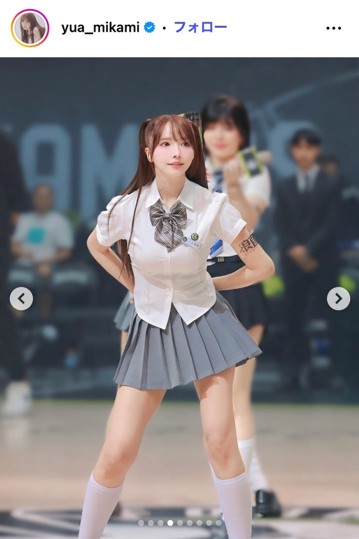 三上悠亜Instagramより