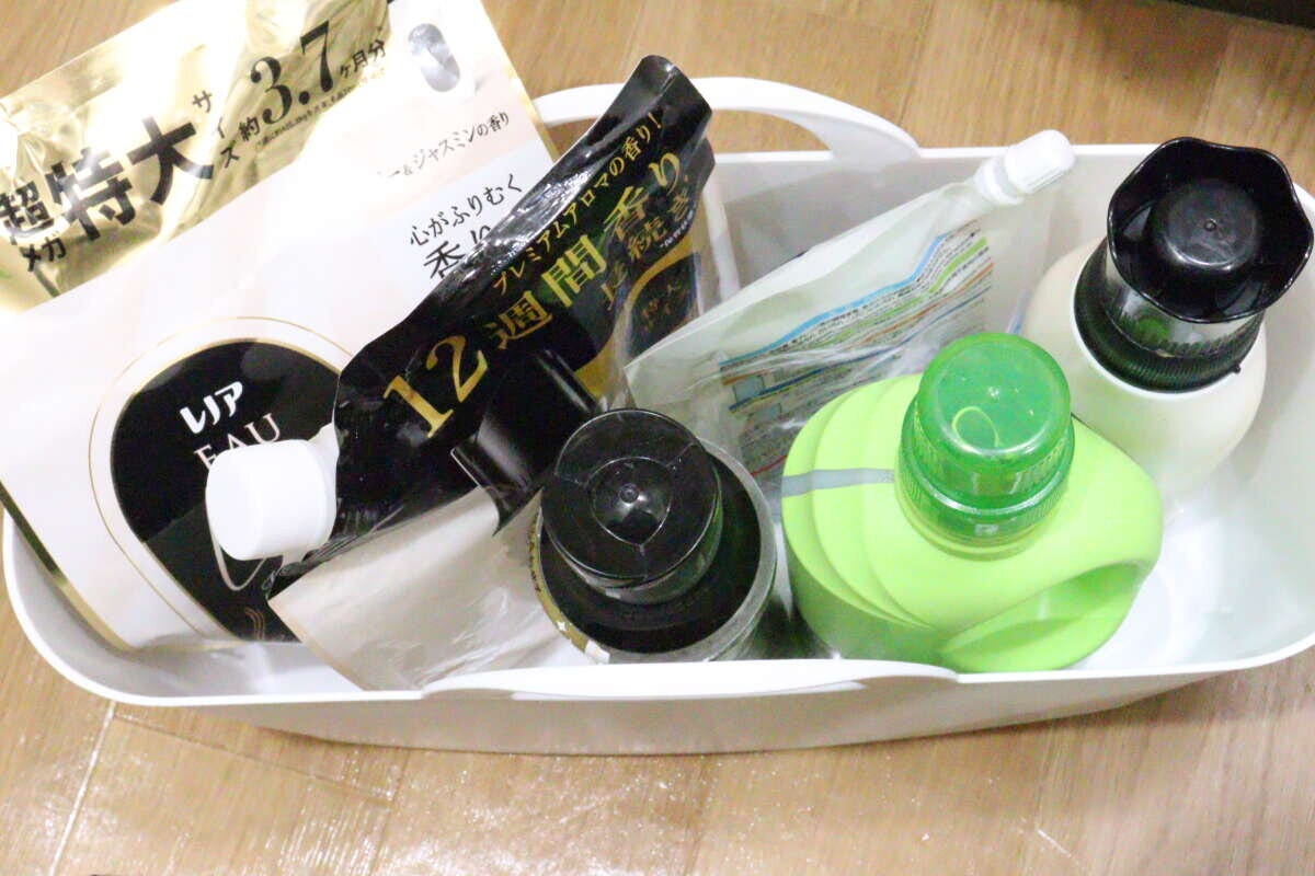 ダイソーのソフトバスケット