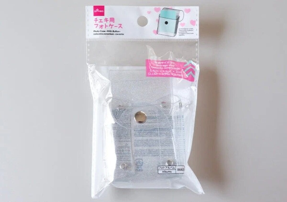 ダイソーのチェキ用フォトケース