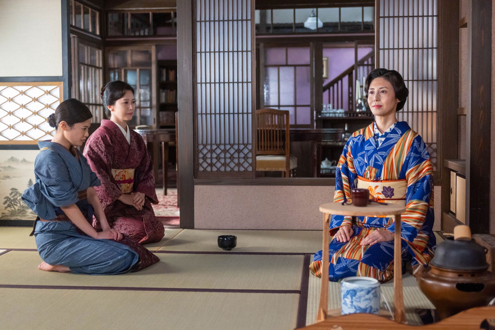 瞳水ひまり、戸田菜穂、松嶋菜々子「あんぱん」第15話（C）NHK