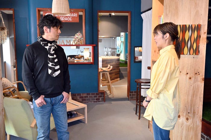 石丸幹二、広瀬アリス「マイ・セカンド・アオハル」(C)TBS