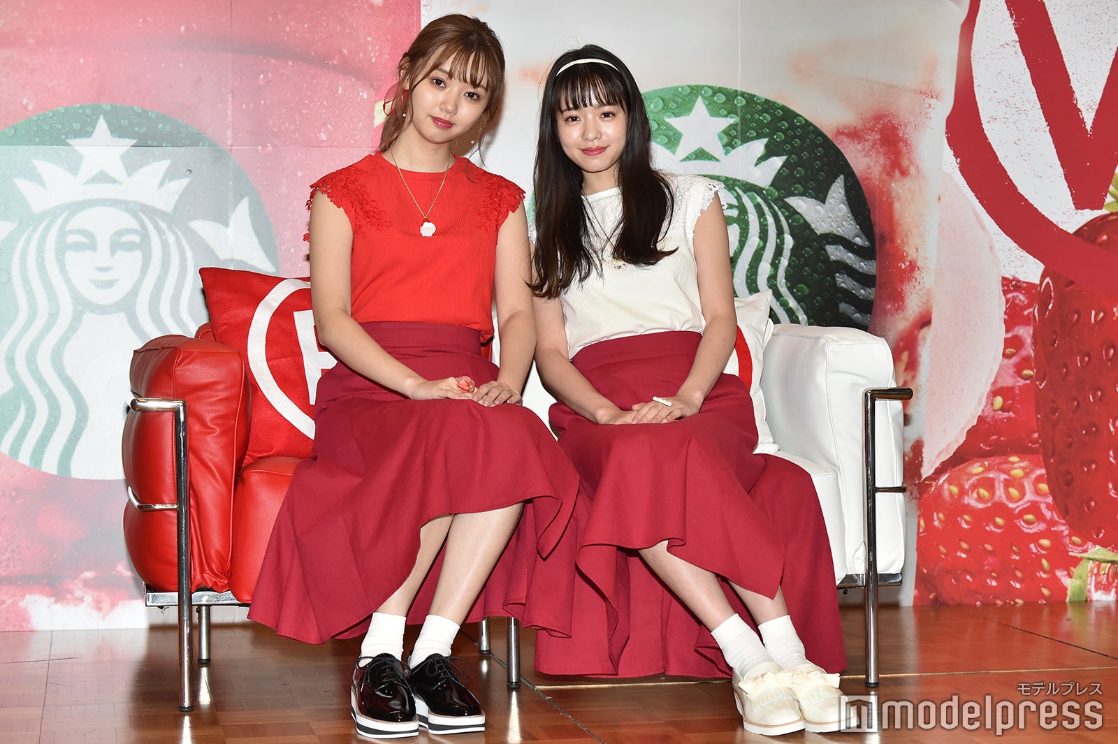 江野沢愛美、横田真悠（C）モデルプレス