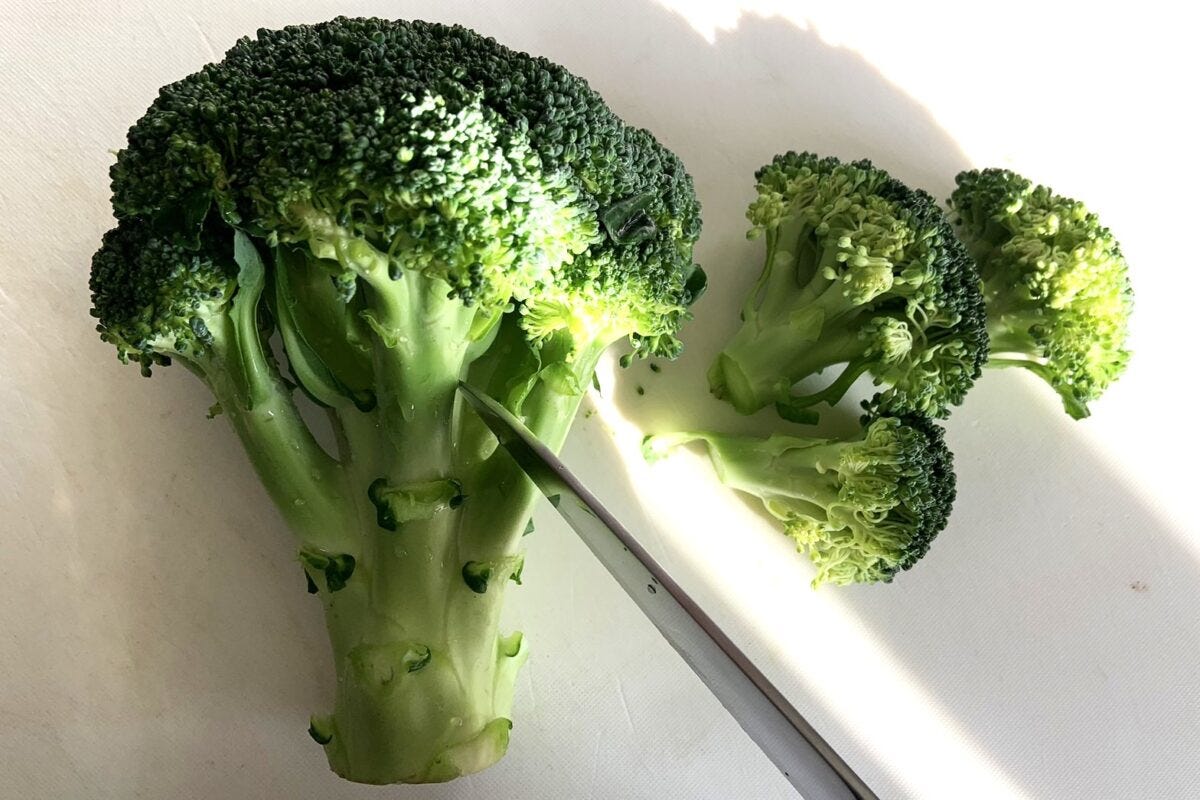 きんに君　ブロッコリー調理法