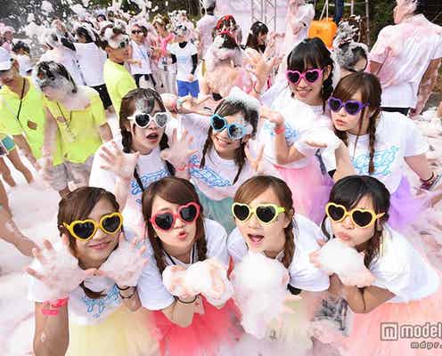 バブルラン、関東で開催決定 泡まみれダンスパーティーも