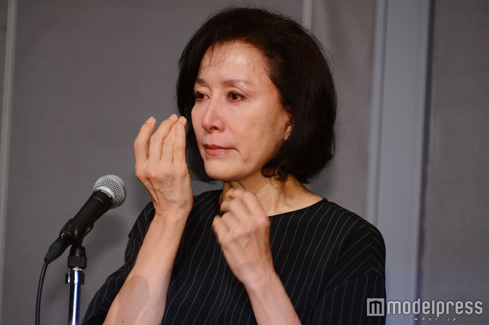 高畑淳子 1時間に及ぶ謝罪会見 高畑裕太容疑者の全てを伝える モデルプレス