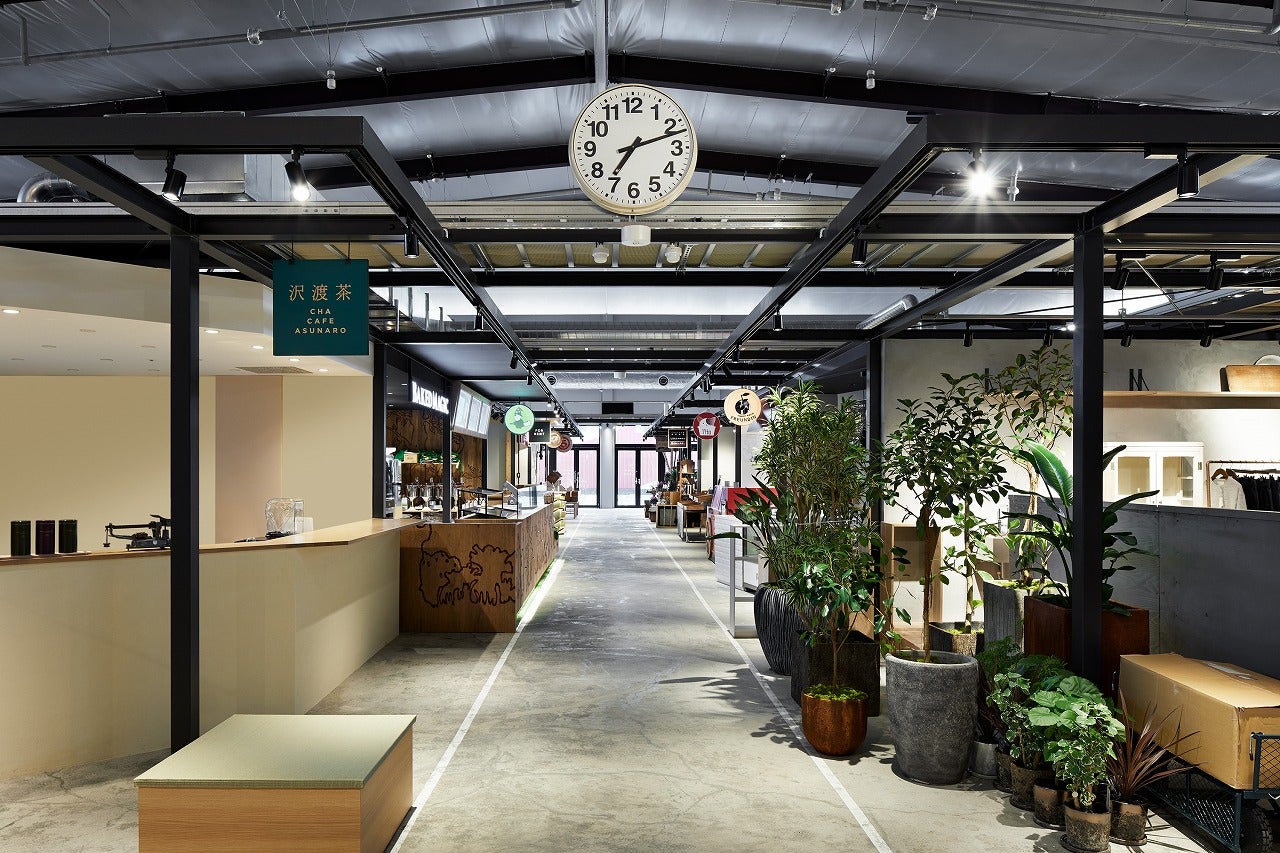 市場のようなストリート／画像提供：TSUTAYA