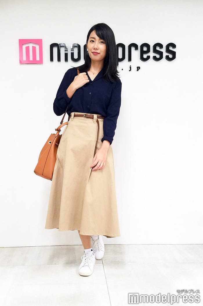 この日の私服/新美有加アナウンサー(C)モデルプレス