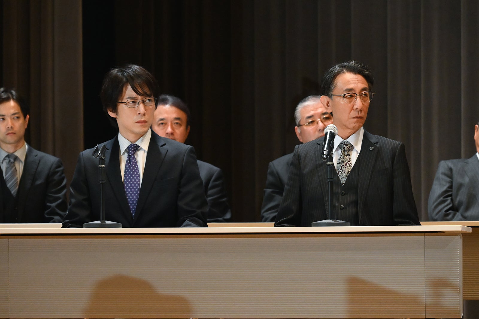 宮尾俊太郎、利重剛「フェイクマミー」最終話（C）TBS