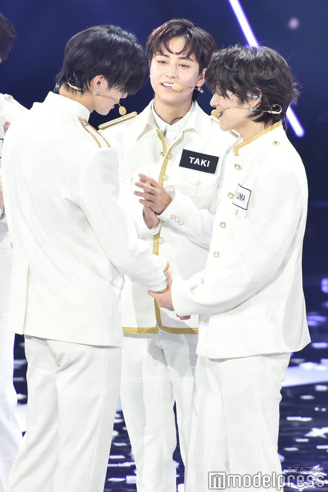 K、TAKI、YUMA （C）モデルプレス