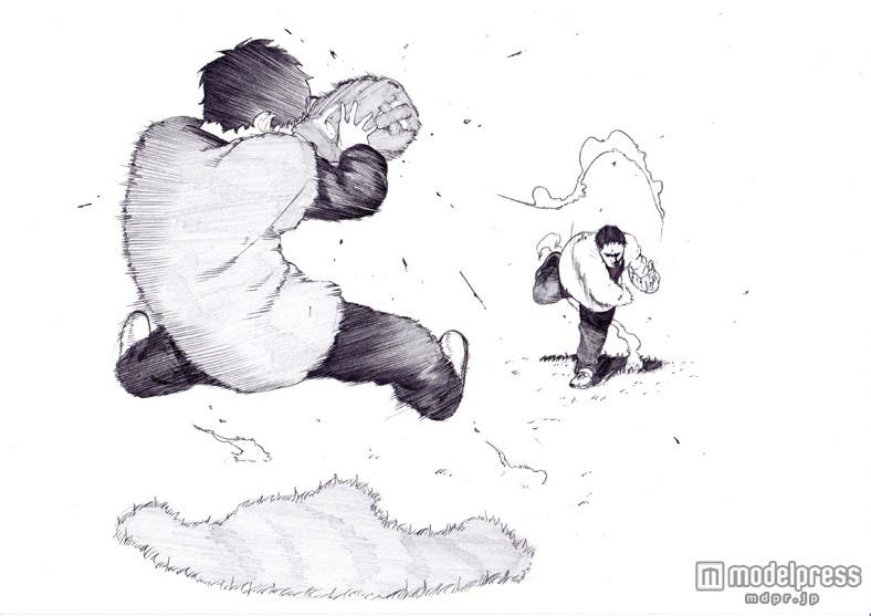 子どもが吹き飛ぶほどの魔球に