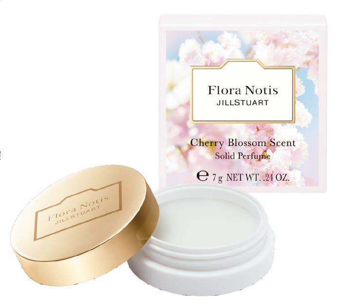「チェリーブロッサム ソリッドパフューム」(C)Flora Notis JILL STUART
