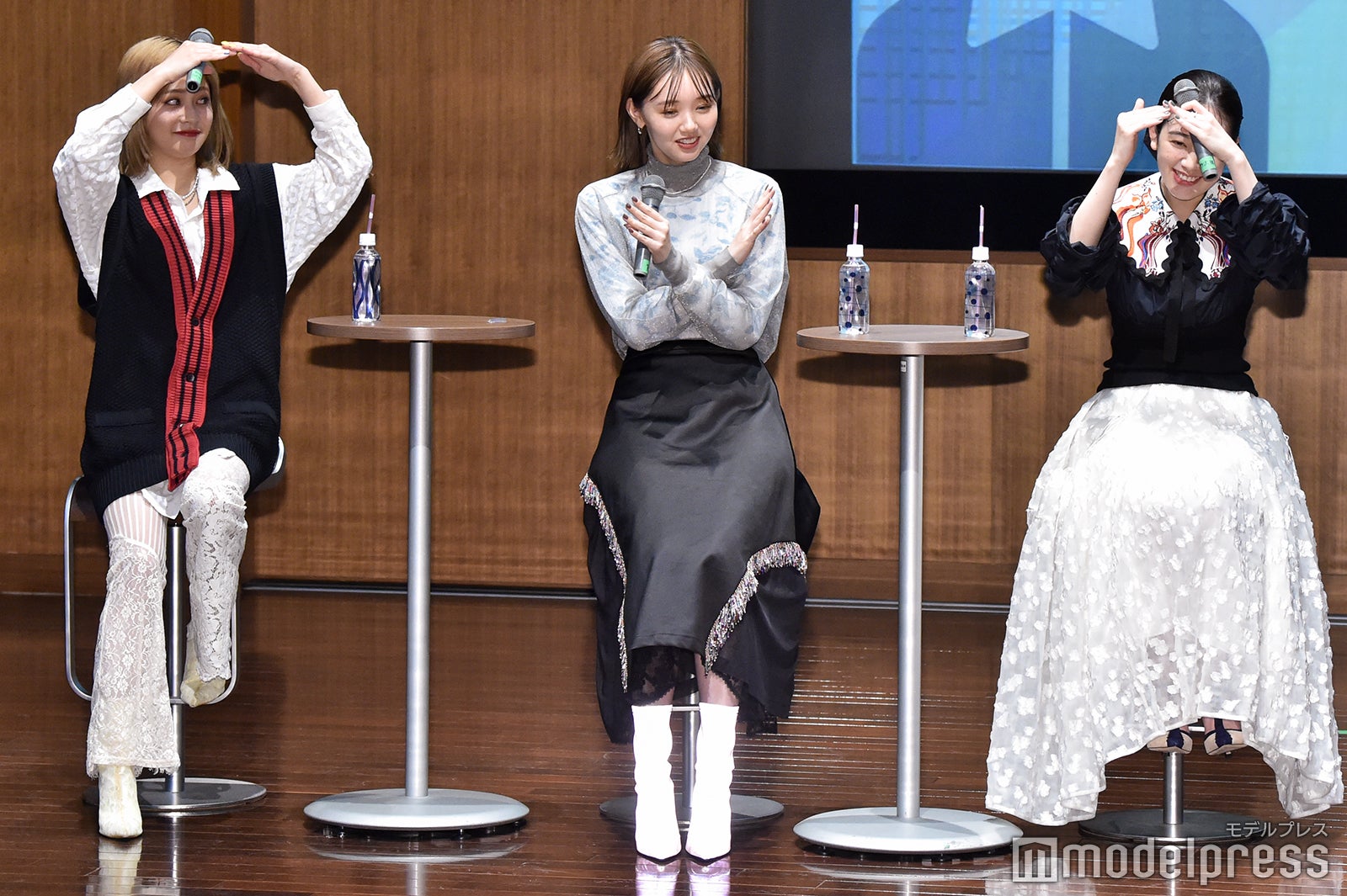 hibiki、筧美和子江野沢愛美 （C）モデルプレス