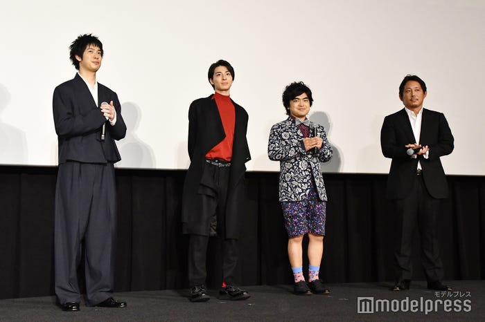 渡辺大知、高杉真宙、加藤諒、入江悠監督 (C)モデルプレス