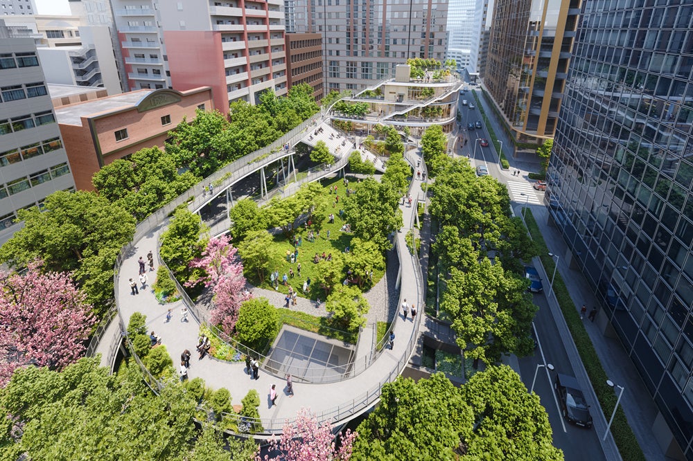 博多駅前の「明治公園」8月7日開園へ 人気ピッツェリア新業態や都市型サウナが九州初上陸