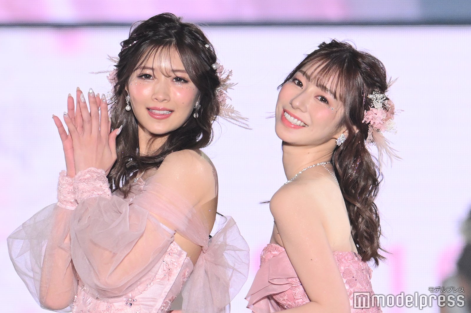 さんご、なつき「関コレ 2023 S／S」より（C）モデルプレス