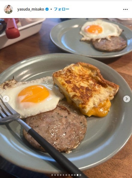 安田美沙子Instagramより