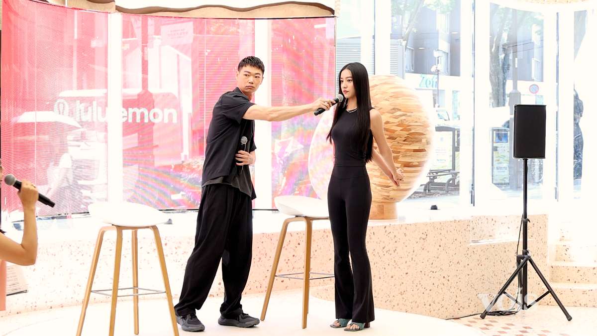 Koki,＆笠松将、ストレッチ法を公開 美スタイル トレーニングウェアで登場