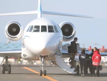 ダルビッシュがチャーター機で宮崎入り WBCの侍ジャパンのアンバサダーとして14日から宮崎合宿に合流予定