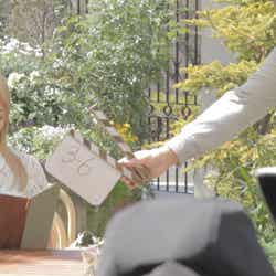 ローラ/「サッポロ ホップ畑の香り」テレビCM「鼻にホップ」篇メイキングショット