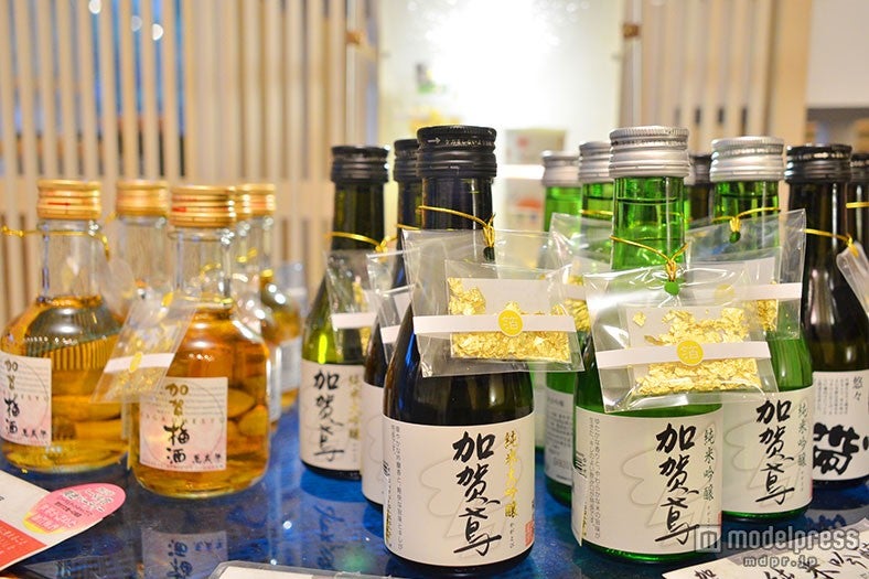 金箔付きの日本酒と梅酒