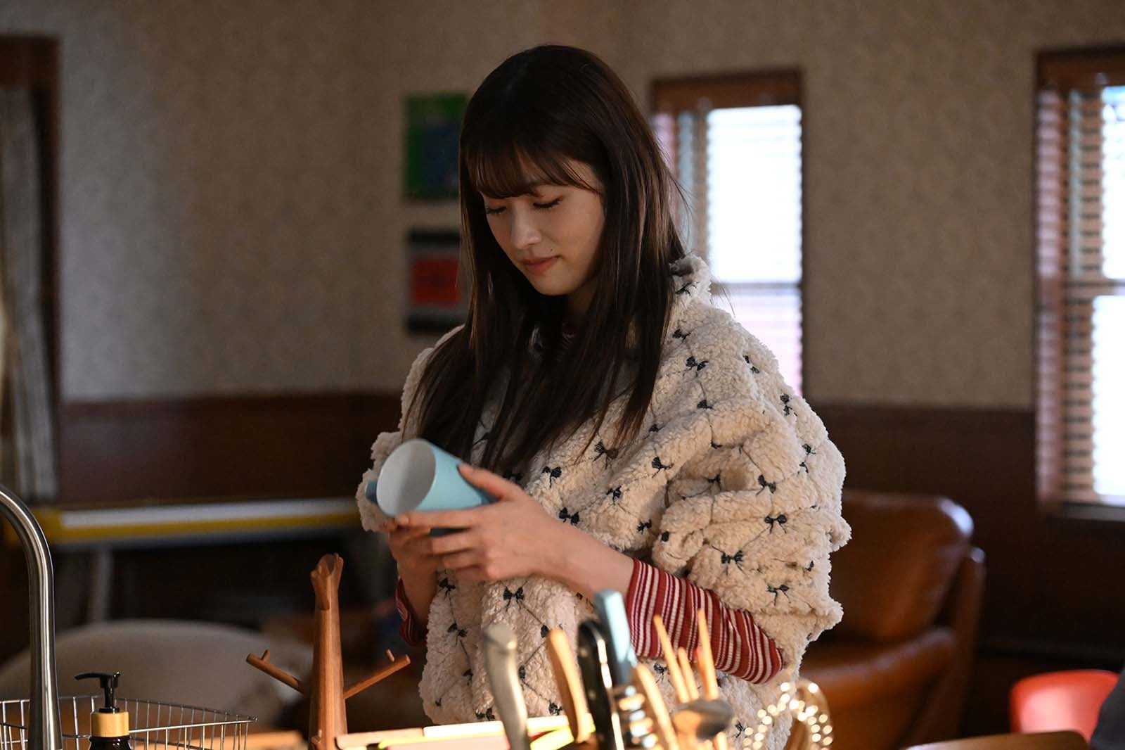 高橋ひかる「リビングの松永さん」最終話より（C）カンテレ