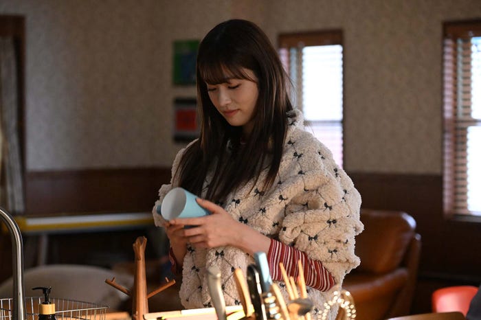 高橋ひかる「リビングの松永さん」最終話より(C)カンテレ
