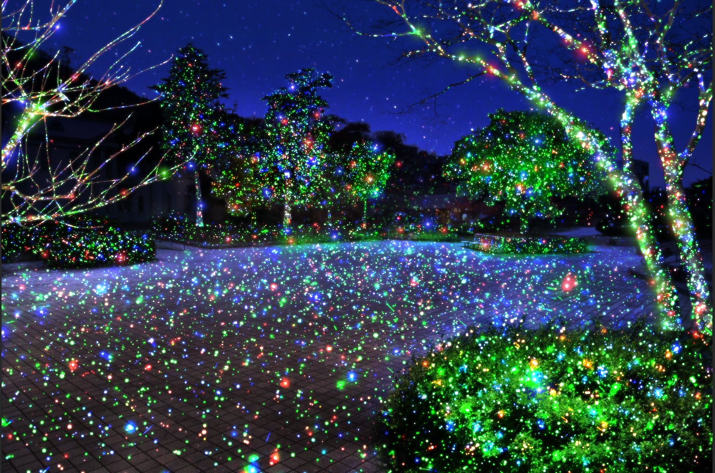 ネイキッド はこだて光の万華鏡／画像提供：ネイキッド