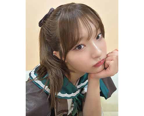 里仲菜月、反則級のポニテ姿にファン「すきーーー!!!」