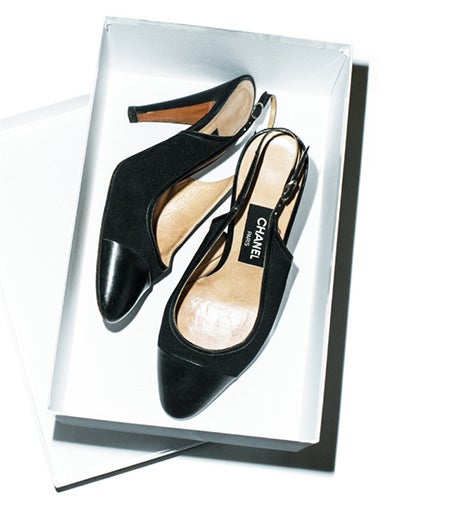 「CHANEL」ストラップパンプス（C）TOPLOG