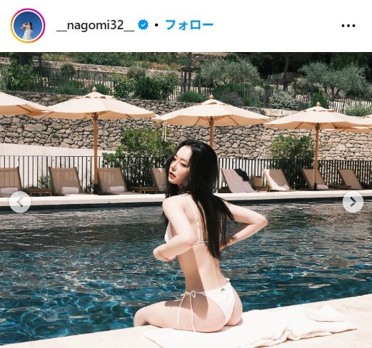 なごみ、白ビキニで美ボディ輝く「憧れのスタイル」「絵になる