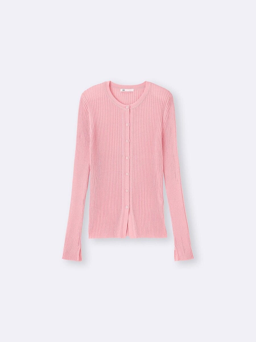 シアーリブカーディガン／12