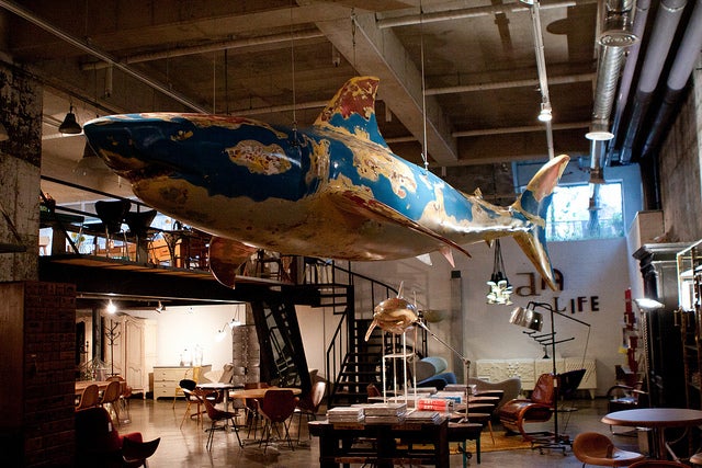 地下フロアの「aA furniture」／aA Design Museum, Hongdae, Seoul, South Korea by Jirka Matousek