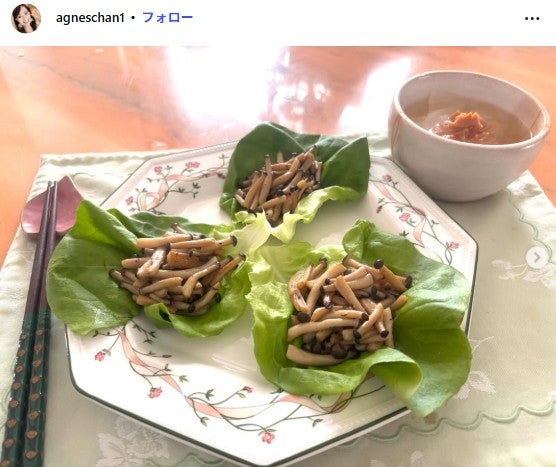 アグネス・チャンInstagramより