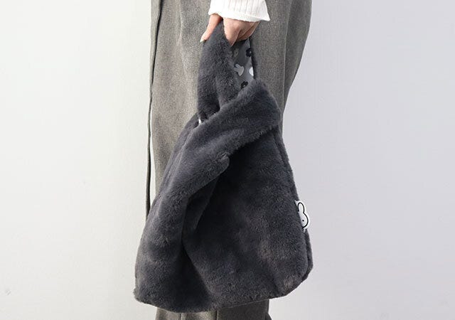 リンネル付録ミッフィーファーバッグ大人かわいい